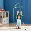 InnovaGoods Kids Fort Building Set Archikitt 85 Pieces