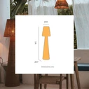 Φωτιστικό κρεμαστό NewGarden LOLA 165 NATURE Cable
