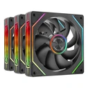 Mars Gaming Case Fan MF LINKFINITYKIT2 120 mm ARGB Black