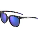 Bolle Women's Sunglasses BS028008 (Glory Grems) - Polarized Purple Lenses - 53/17/140 mm