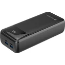 GoGEN PB300002B Power Bank 30000mAh 65W USB-C PD 2x USB-A 2x USB-C LCD Black