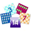 Cubetto MINT Coding Number Cards 123 for Transparent Mat, Ages 3+, Montessori-compatible - Primo