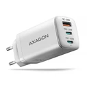 Φορτιστής τοίχου Axagon ACU-DPQ65 65W (GaN) - 3 θύρες (2x USB-C PD, 1x USB-A)