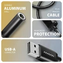 Αντάπτορας Axagon USB-A σε 3.5 mm ADA-HA (Μαύρο)
