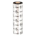 Zebra Wax/Resin Ribbon 64mm x 74m Black, 12mm Core, Model 3300 (03300GS06407)