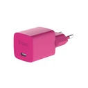 ttec SmartCharger GAN 45W PD Travel Fast Charger+ USB-C - USB-C 3A Cable Neon Pink (2SCG45CNP) (TTEC2SCG45CNP)