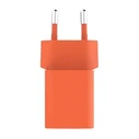 ttec SmartCharger GAN 45W PD Travel Fast Charger+ USB-C - USB-C 3A Cable Neon Orange (2SCG45CNT) (TTEC2SCG45CNT)
