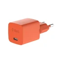 ttec SmartCharger GAN 45W PD Travel Fast Charger+ USB-C - USB-C 3A Cable Neon Orange (2SCG45CNT) (TTEC2SCG45CNT)