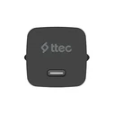 ttec SmartCharger GAN 45W PD Travel Fast Charger Black (2SCG45S) (TTEC2SCG45S)