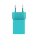 ttec SmartCharger GAN 45W PD Travel Fast Charger+ USB-C - USB-C 3A Cable Neon Blue (2SCG45CNM) (TTEC2SCG45CNM)