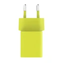 ttec SmartCharger GAN 45W PD Travel Fast Charger+ USB-C - USB-C 3A Cable Neon Yellow (2SCG45CNS) (TTEC2SCG45CNS)