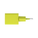 ttec SmartCharger GAN 45W PD Travel Fast Charger+ USB-C - USB-C 3A Cable Neon Yellow (2SCG45CNS) (TTEC2SCG45CNS)