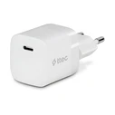 TTEC SmartCharger GaN 30W PD USB-C Travel Fast Charger White