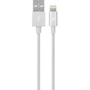 TTEC AlumiCable Καλώδιο Φόρτισης και Συγχρονισμού Lightning Silver