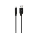 TTEC Καλώδιο Φόρτισης και Δεδομένων AlumiCable Type C 2.0 Black 1.20 m