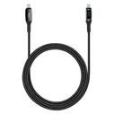USB C to USB C TTEC AlumiCable LCD 100W Fast Charge Cable 150cm Black