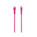 TTEC Καλώδιο USB C σε Lightning Neon Pink 120cm