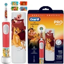 Oral-B Vitality Pro Παιδική Ηλεκτρική Οδοντόβουρτσα με Χρονόμετρο για 3+ Χρονών Lion King & Θήκη Ταξιδιού