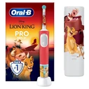 Oral-B Vitality Pro Παιδική Ηλεκτρική Οδοντόβουρτσα με Χρονόμετρο για 3+ Χρονών Lion King & Θήκη Ταξιδιού