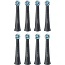 Oral-B iO Ultimate Clean Ανταλλακτικές Κεφαλές Οδοντόβουρτσας 8τμχ (Μαύρο)
