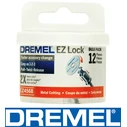 Dremel Δίσκος Κοπής Μετάλλου EZ SpeedClic SC456B 38mm 12τεμ.