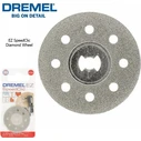 Dremel Δίσκοι κοπής & λάμες πριονοειδούς Dremel SC545 EZ SpeedClic Diamond Cutting Disk 38,0 mm