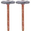 Dremel - Βούρτσα ανοξείδωτου χάλυβα 19 mm, συσκευασία 2 τεμαχίων