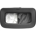 Καλάθι απλύτων Brabantia Bo Laundry Bin 60 L Matt Black με αφαιρούμενο βαμβακερό σάκο