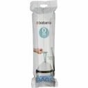 Μπασκετιέρα Brabantia PerfectFit Bin Liner Type O, 30 L, 20 Bags