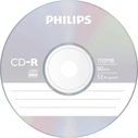 CD-R Philips 1x25 80Min 700MB 52x SP