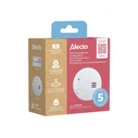 Alecto SD510 Photoelectric Smoke Detector with 5-year Battery Life, 85 dB, White