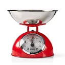 Kitchen Scales Melissa Analog Kitchen Scale Retro Red Metal