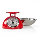 Kitchen Scales Melissa Analog Kitchen Scale Retro Red Metal