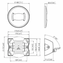 Vogel's PUC 1070 Βάση Τηλεόρασης Οροφής