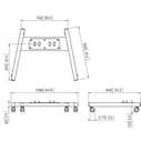 Vogel's PFT 8530 Βάση Τηλεόρασης Δαπέδου έως 160kg