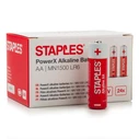 Staples AA Alkaline Batteries 24 Pack PowerX MN1500