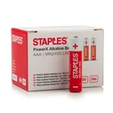 Staples PowerX Μπαταρίες Micro AAA 24τμχ