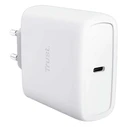 Trust Φορτιστής Χωρίς Καλώδιο GaN με Θύρα USB-C 65W Λευκός (Maxo)