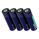 Trust Επαναφορτιζόμενες Μπαταρίες AA Li-ion 1700mAh 1.5V 4τμχ