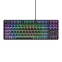 Trust GXT 864 CADA TKL Mechanical Gaming Keyboard - Huano Brown switches, RGB, USB Type-A, Tenkeyless, Black