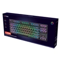 Trust GXT 864 CADA TKL Mechanical Gaming Keyboard - Huano Brown switches, RGB, USB Type-A, Tenkeyless, Black
