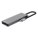 Trust Hub 4 Θυρών με σύνδεση USB-C / USB-A Γκρι 26062