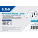 Epson Premium Matte C33S045535 - 265 Αυτοκόλλητες Ετικέτες σε Ρολό 127x76mm