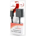 Gembird DisplayPort to VGA Adapter AB-DPM-VGAF-02 (0.15 m) Black