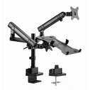 Gembird MA-DA3-02 Display Mounting Arm with Notebook Tray, Desk Mount, Up to 32 inches