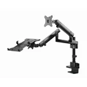 Gembird MA-DA3-02 Display Mounting Arm with Notebook Tray, Desk Mount, Up to 32 inches