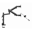 Gembird MA-DA3-02 Display Mounting Arm with Notebook Tray, Desk Mount, Up to 32 inches