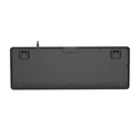 Gembird KB-MCH-05 Multimedia USB Keyboard - Slim "chocolate-style", Black, US Layout, USB-A & USB-C