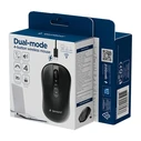 Gembird MUSW2-4B-01 Wireless Optical Mouse (Black, 1600 DPI, RF 2.4GHz + Bluetooth 5.2)