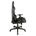Gembird Καρέκλα Gaming PVC Δέρμα Με Μαξιλάρια Μαύρη
